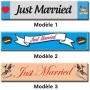 plaque immatriculation spécial mariage 52x11