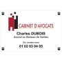 plaque avocat quadri
