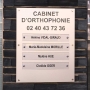 Mulptiplaques pour cabinet médical / bureaux | Plaque Personnalisée