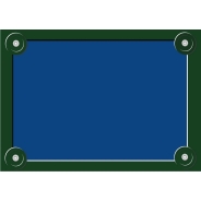 Plaque de rue parisienne à votre nom - Format 27x19cm - 4 lignes de texte