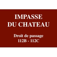 Plaque de rue original en aluminium ou en PVC - Direct Fabricant