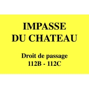 Plaque de rue original en aluminium ou en PVC - Direct Fabricant