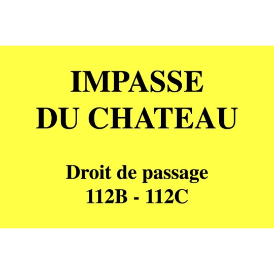 Plaque de rue original en aluminium ou en PVC - Direct Fabricant Plaque de rue original en aluminium ou en PVC - Direct Fabricant