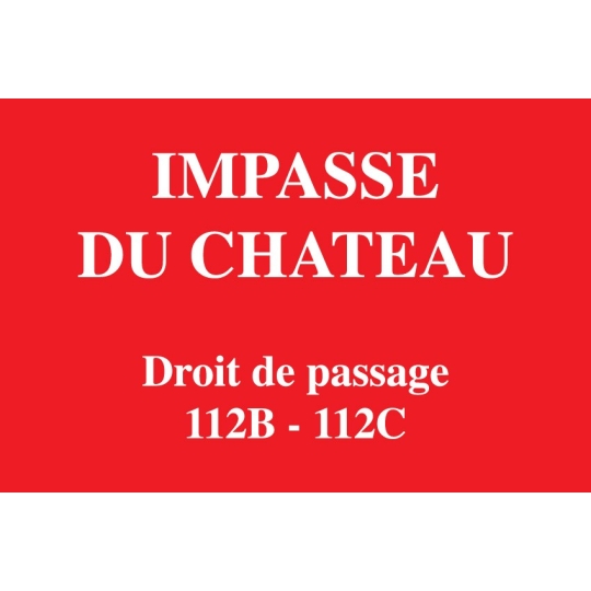 Plaque de rue original en aluminium ou en PVC - Direct Fabricant Plaque de rue original en aluminium ou en PVC - Direct Fabricant