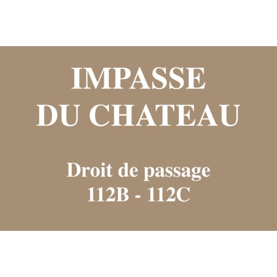 Plaque de rue original en aluminium ou en PVC - Direct Fabricant Plaque de rue original en aluminium ou en PVC - Direct Fabricant