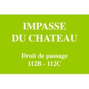 Plaque de rue original en aluminium ou en PVC - Direct Fabricant