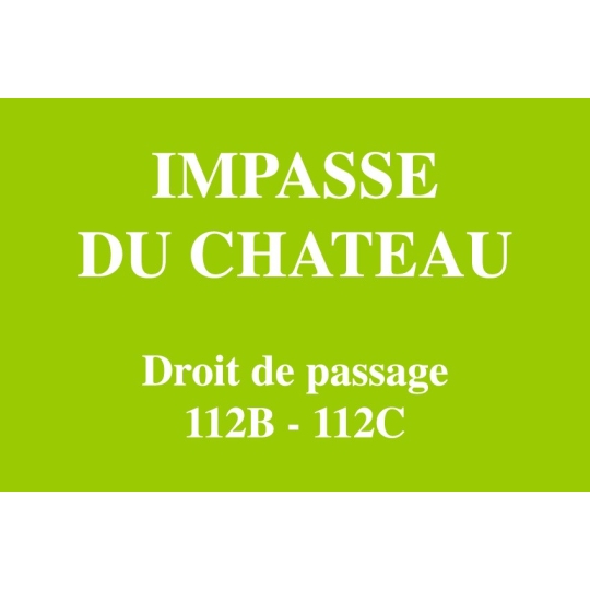 Plaque de rue original en aluminium ou en PVC - Direct Fabricant Plaque de rue original en aluminium ou en PVC - Direct Fabricant