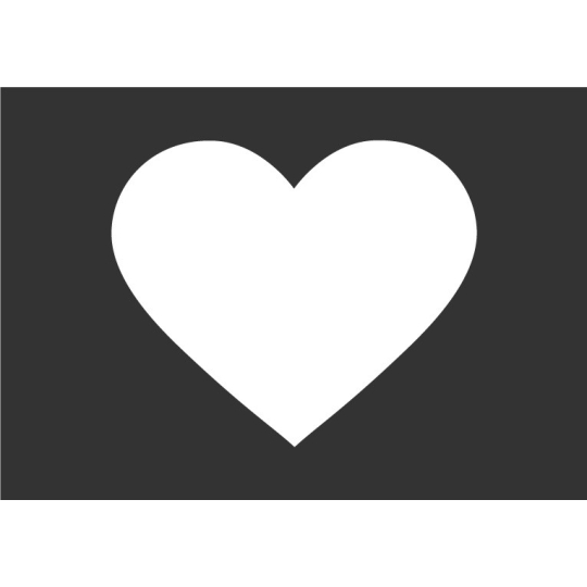 Plaque à offrir pour un cadeau tout en amour - 4 photos - Texte Coeur