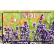 Plaque d'immatriculation décorative avec photo régionnale - en plexi