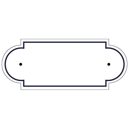 Plaque de cimetière avec forme de découpe originale - Inter-Funéraire Plaque de cimetière avec forme de découpe originale - Inter-Funéraire