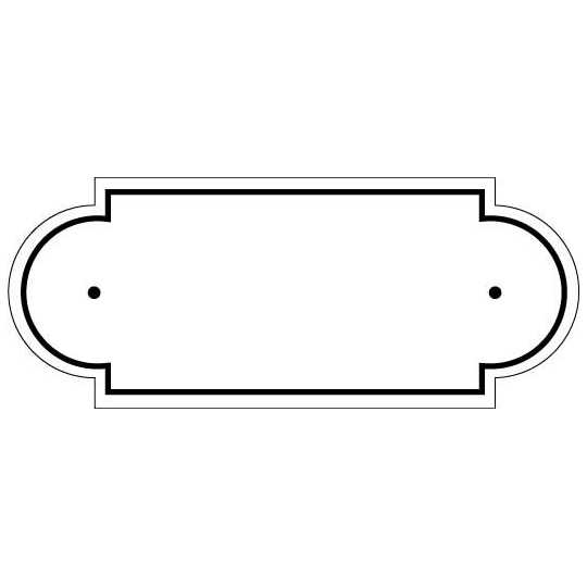 Plaque de cimetière avec forme de découpe originale - Inter-Funéraire Plaque de cimetière avec forme de découpe originale - Inter-Funéraire