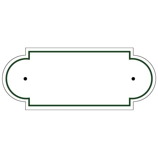 Plaque de cimetière avec forme de découpe originale - Inter-Funéraire Plaque de cimetière avec forme de découpe originale - Inter-Funéraire