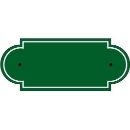 Plaque de cimetière avec forme de découpe originale - Inter-Funéraire