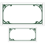 Pack Numéro de rue décoré + plaque de rue - Aspect ancien & vintage Pack Numéro de rue décoré + plaque de rue - Aspect ancien & vintage