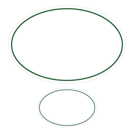 Plaque de Maison / Numéro Assorti Ovale Emaillée | Plaque Personalisée Plaque de Maison / Numéro Assorti Ovale Emaillée | Plaque Personalisée