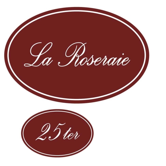 Plaque de Maison / Numéro Assorti Ovale Emaillée | Plaque Personalisée Plaque de Maison / Numéro Assorti Ovale Emaillée | Plaque Personalisée