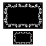 Lot de 1 plaque + 1 numéro de maison emaillé Fleuri - 12 couleurs au choix Lot de 1 plaque + 1 numéro de maison emaillé Fleuri - 12 couleurs au choix