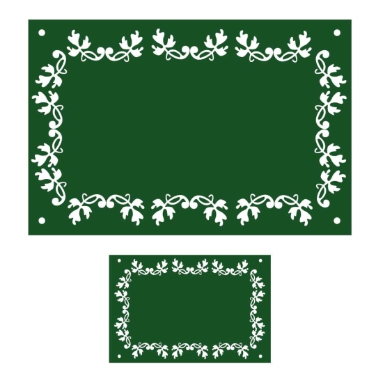 Lot de 1 plaque + 1 numéro de maison emaillé Fleuri - 12 couleurs au choix Lot de 1 plaque + 1 numéro de maison emaillé Fleuri - 12 couleurs au choix
