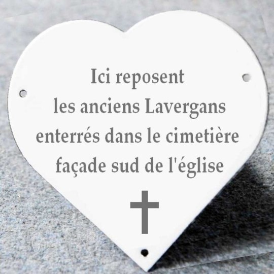 Plaque coeur émaillée Plaque coeur émaillée