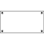 PLEXIGLASS - Achat Plaque Commémorative Bâtiment - Toute dimension