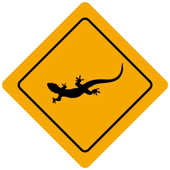 Plaque de signalisation Humoristique - Thème Australie - Forme losange Plaque de signalisation Humoristique - Thème Australie - Forme losange