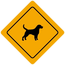Plaque de signalisation Humoristique - Thème Australie - Forme losange