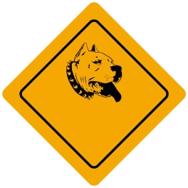 Plaque de signalisation Humoristique - Thème Australie - Forme losange