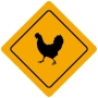 Plaque de signalisation Humoristique - Thème Australie - Forme losange Plaque de signalisation Humoristique - Thème Australie - Forme losange