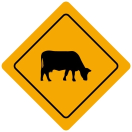 Plaque de signalisation Humoristique - Thème Australie - Forme losange