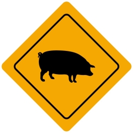 Plaque de signalisation Humoristique - Thème Australie - Forme losange