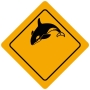 Plaque de signalisation Humoristique - Thème Australie - Forme losange Plaque de signalisation Humoristique - Thème Australie - Forme losange