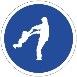 Plaque autorisation de s'amuser - s'embrasser - de s'aimer - en PVC