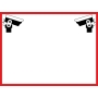 Panneau vidéo surveillance avec pictogramme - support pvc imprimé HD