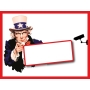 Plaque vidéo surveillance originale - Prévenir avec humour - logo caméra