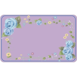 Plaque pour voiture de mariage - format US - Visuel unique - rigide
