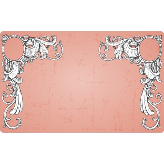 Plaque pour voiture de mariage - format US - Visuel unique - rigide Plaque pour voiture de mariage - format US - Visuel unique - rigide