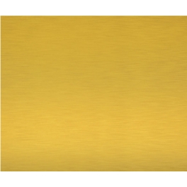 Plaque funéraire avec nom et date en métal doré - Laiton brillant