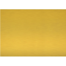 Plaque funéraire avec nom et date en métal doré - Laiton brillant