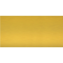 Plaque funéraire avec nom et date en métal doré - Laiton brillant
