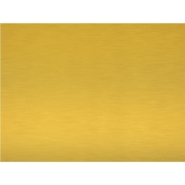 Plaque funéraire avec nom et date en métal doré - Laiton brillant