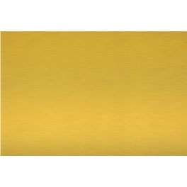 Plaque funéraire avec nom et date en métal doré - Laiton brillant