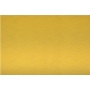 Plaque funéraire avec nom et date en métal doré - Laiton brillant