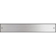 Interfunéraire à fixer sur plaque de cimetière - Gravure doré / argent
