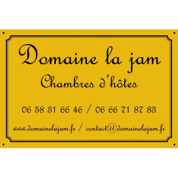 Commande Domaine La Jam