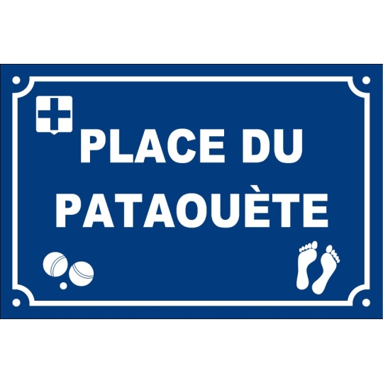 Plaque de rue Originale de la cité phocéenne  MARSEILLE 13  sur Mesure