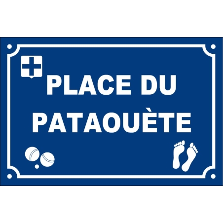 Plaque de rue Originale de la cité phocéenne  MARSEILLE 13  sur Mesure