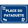 Plaque de rue Originale de la cité phocéenne  MARSEILLE 13  sur Mesure