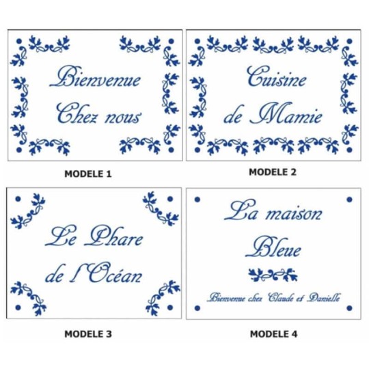 Modèles fleurs bleues Modèles fleurs bleues