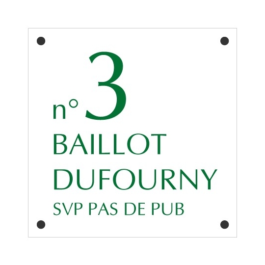 Commande BAILLOT