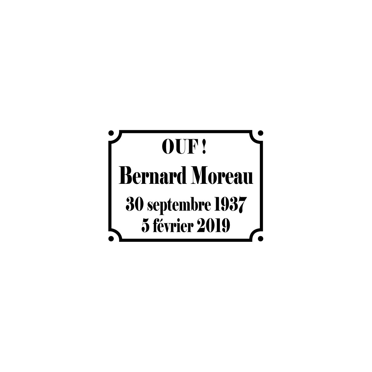 Commande MOREAU